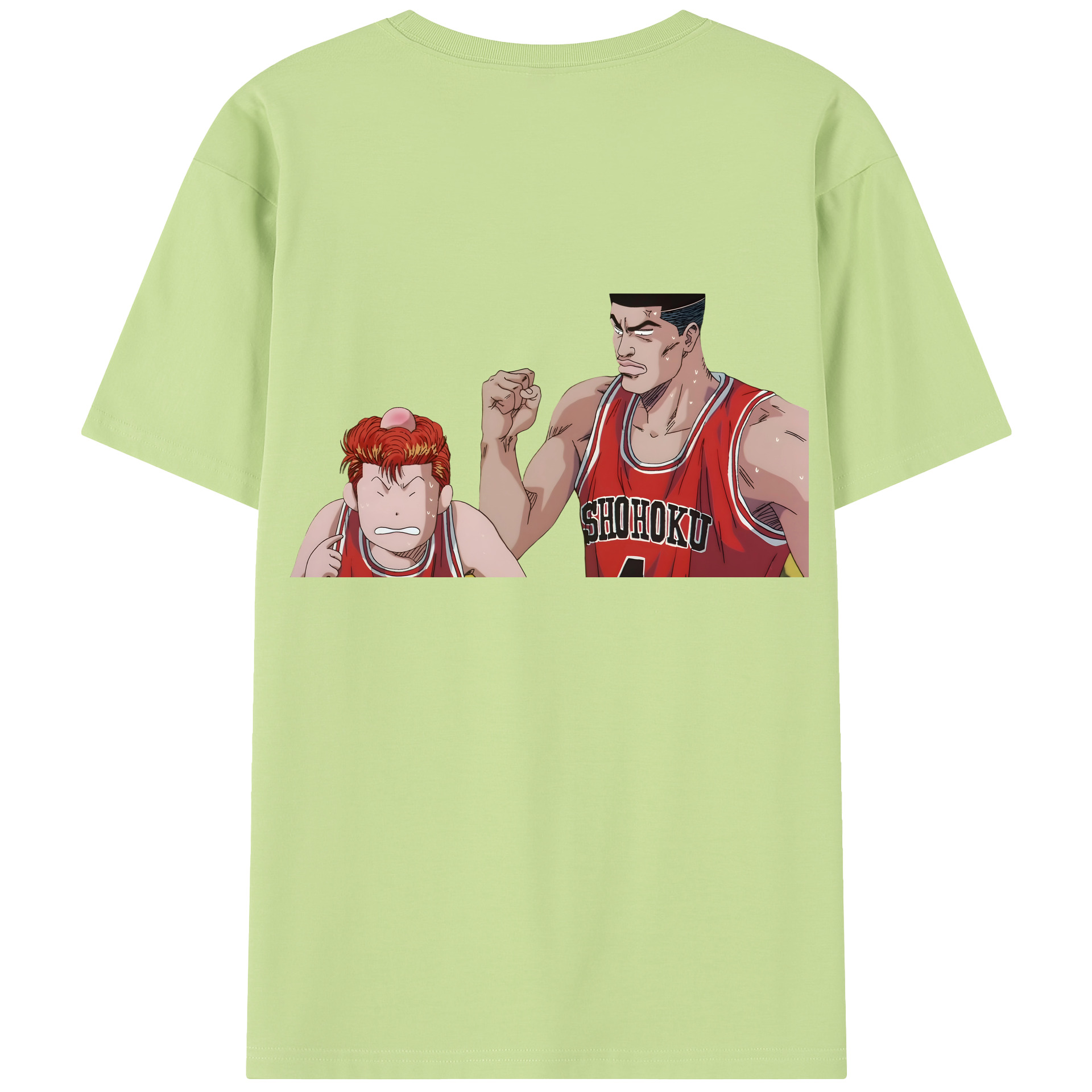 SLAM DUNK／スラムダンク 綿100％半袖Tシャツ（背面プリント）